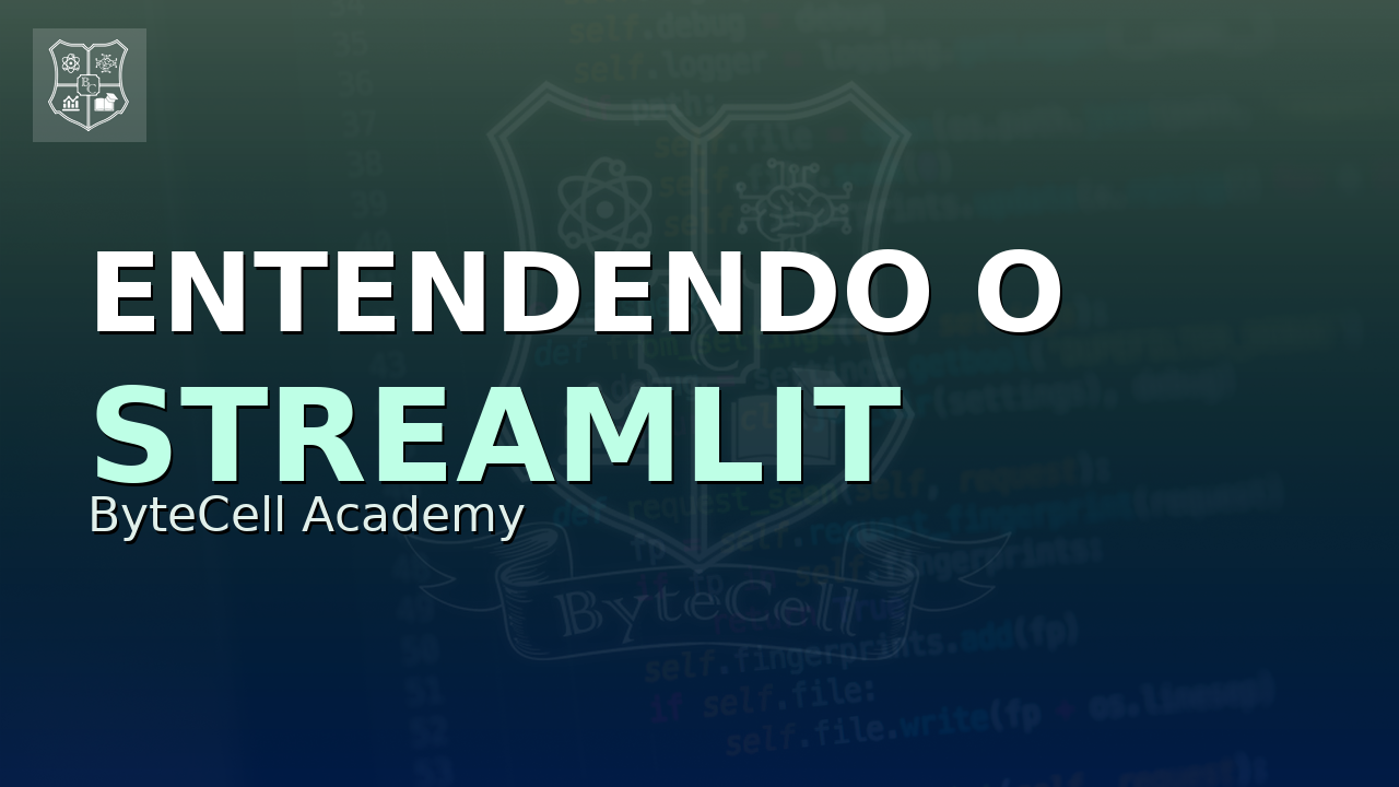 Entendendo o Streamlit